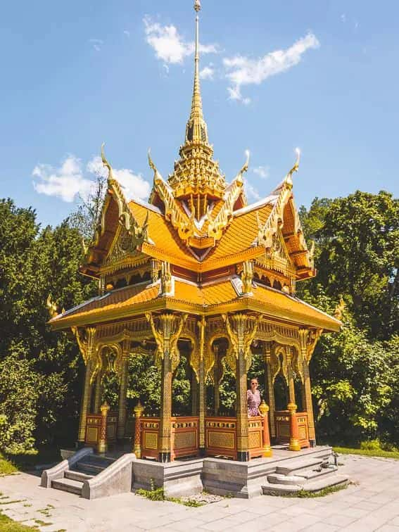 Pavillon Thaïlandais in Parc du Denantou