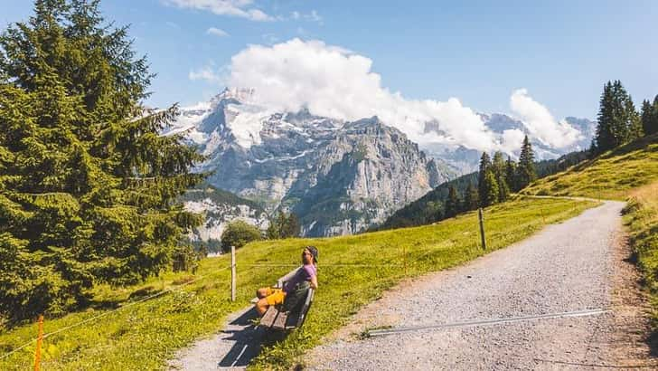 Wandeling Lauterbrunnen Mürren