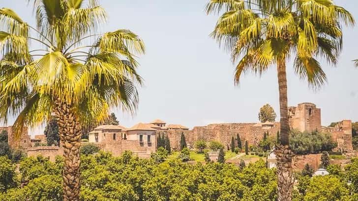 Het Alcazaba van Málaga