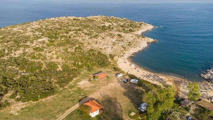 Mooiste stranden Chalkidiki - Agridia Beach Chalkidiki