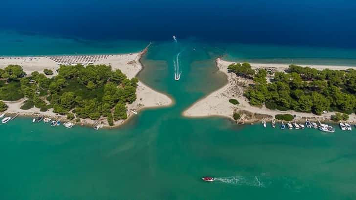 Mooiste stranden Chalkidiki - Lagoon Beach Chalkidiki