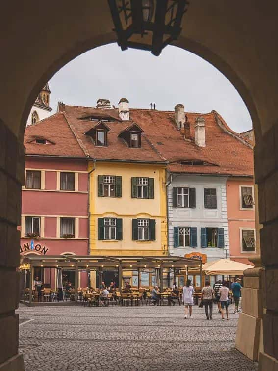 Piata Mica in Sibiu