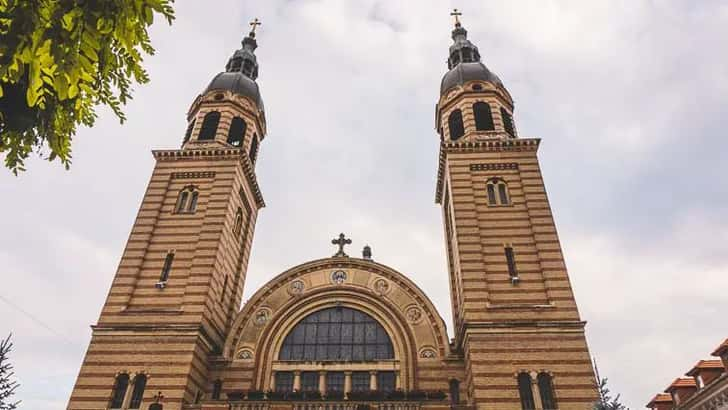 De Orthodoxe Heilige Drie-Eenheidskerk Sibiu