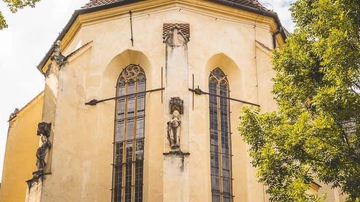 Gotische kerk op de heuvel Sighisoara