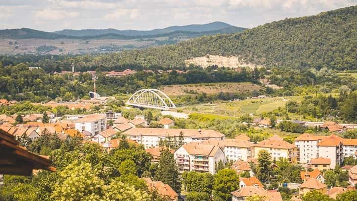 Uitzicht over sighisoara