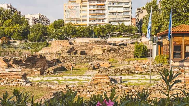 Forum Romanum van Thessaloniki (Agora)