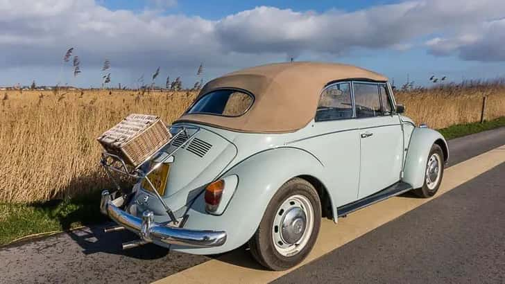 Touren in een oldtimer