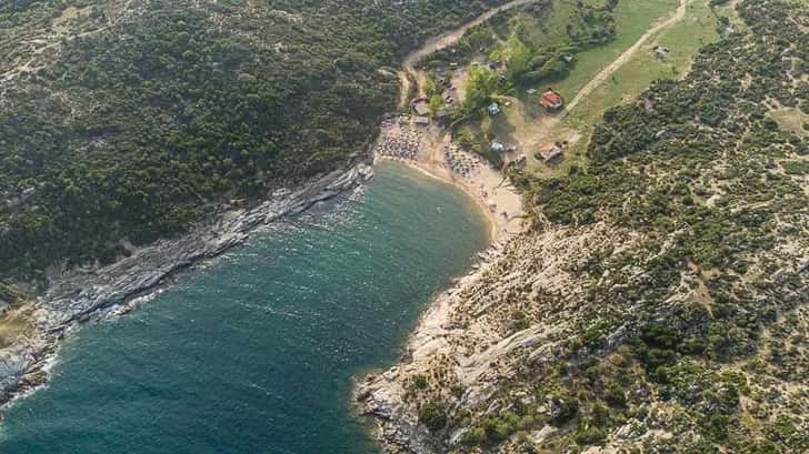 Wildkamperen in Griekenland: Agridia Beach - Sithonia, Chalkidiki