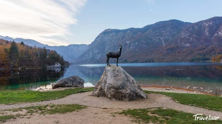 Het meer van Bohinj