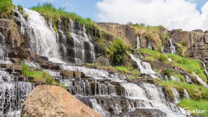 Waterval bij Dalat in Vietnam