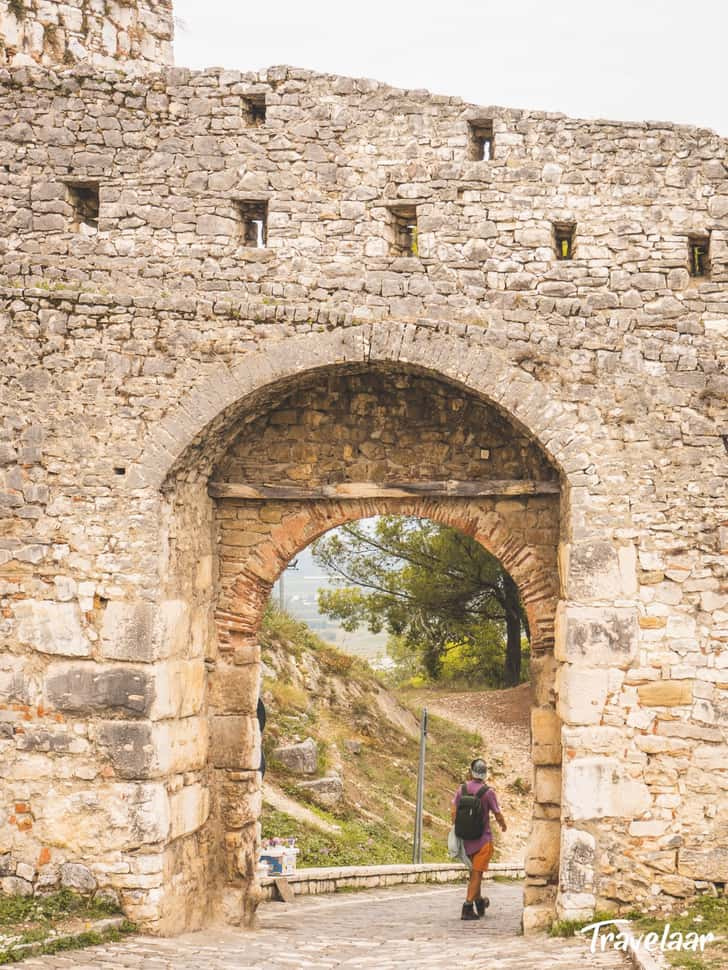 Berat tijdens een rondreis door Albanië