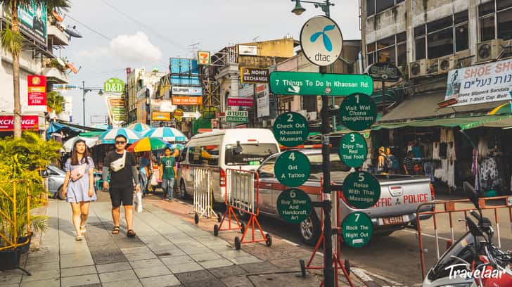 Banglamphu in Bangkok