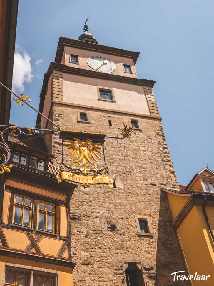 Vestingtoren in Rothenburg