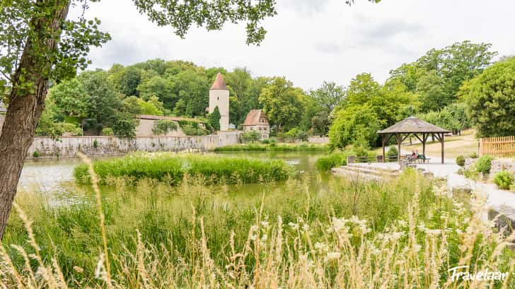 Stadspark in Dinkelsbuhl