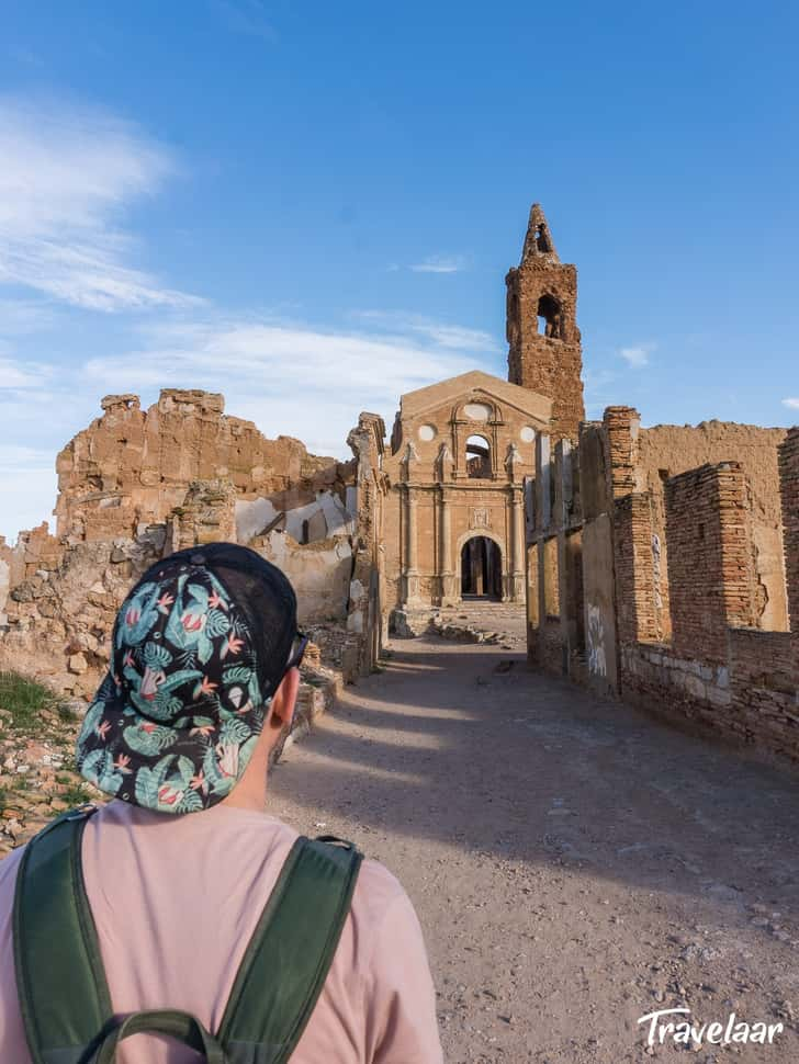 Doen tijdens camperreis Noord-Spanje - Belchite bezoeken