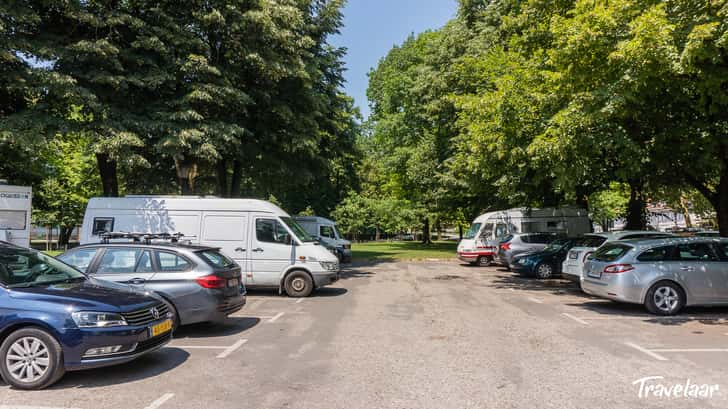 Parkeerplaats Ljubljana Tivoli Park