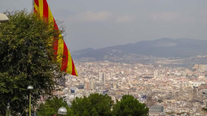 Uitzicht over Barcelona