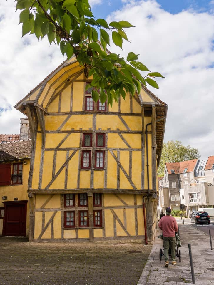 Vakwerkhuis in Troyes