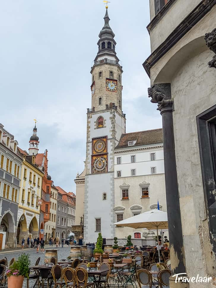 Het stadhuis van Görlitz in Duitsland