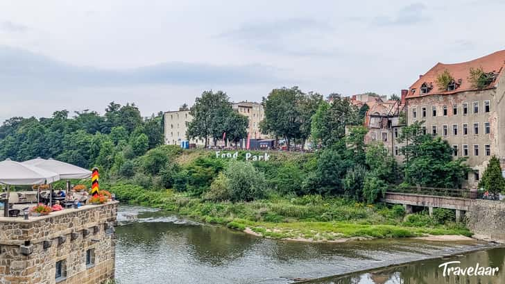 Food Market in Zgorzelec in Polen