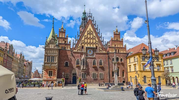 stadhuis van Wroclaw