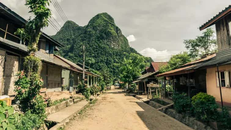 route laos