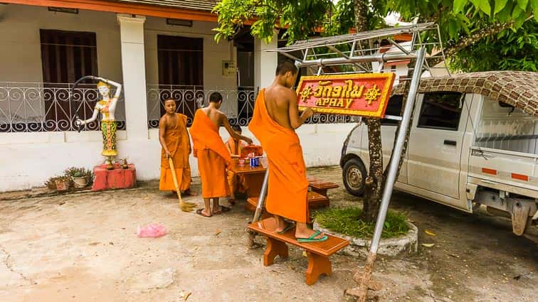 Tempels Luang Prabang