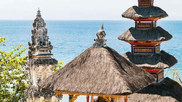 Nusa Penida. Tempel