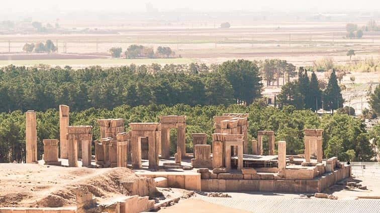 Iran bezienswaardigheden: Persepolis Shiraz, Iran