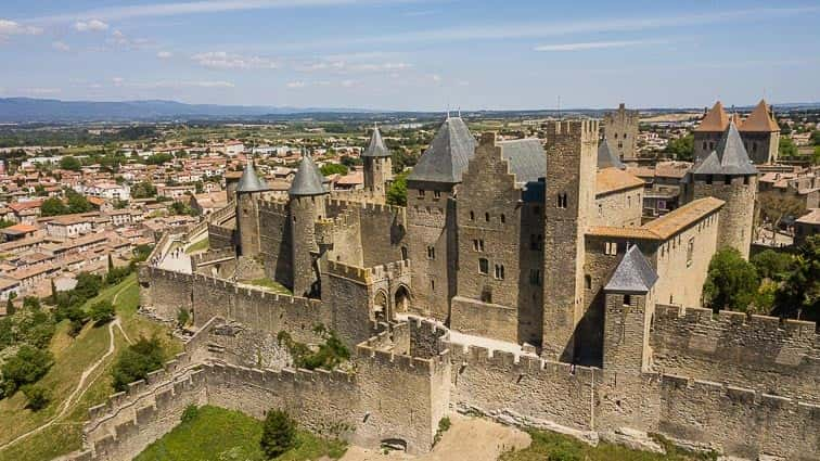 Carcassonne drone