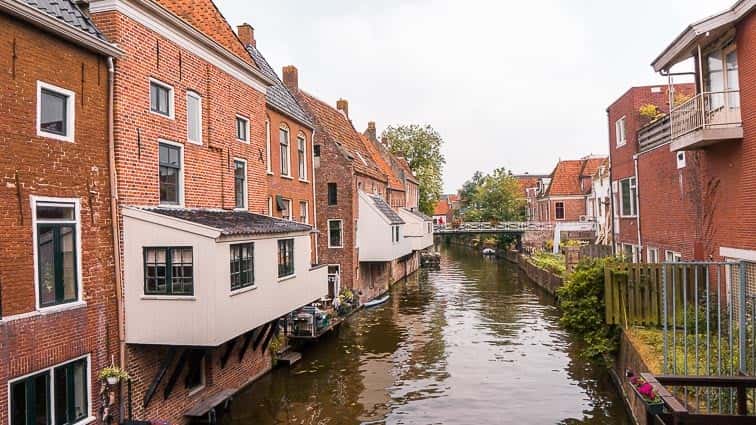 Bezienswaardigheden in de provincie Groningen - Hangende keukens in Appingedam