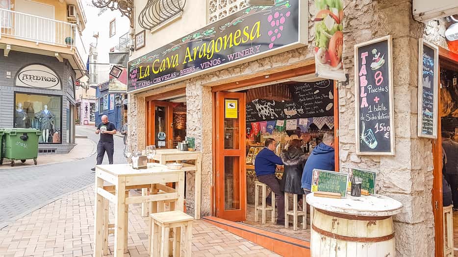 Barretje in 'Oud Benidorm'