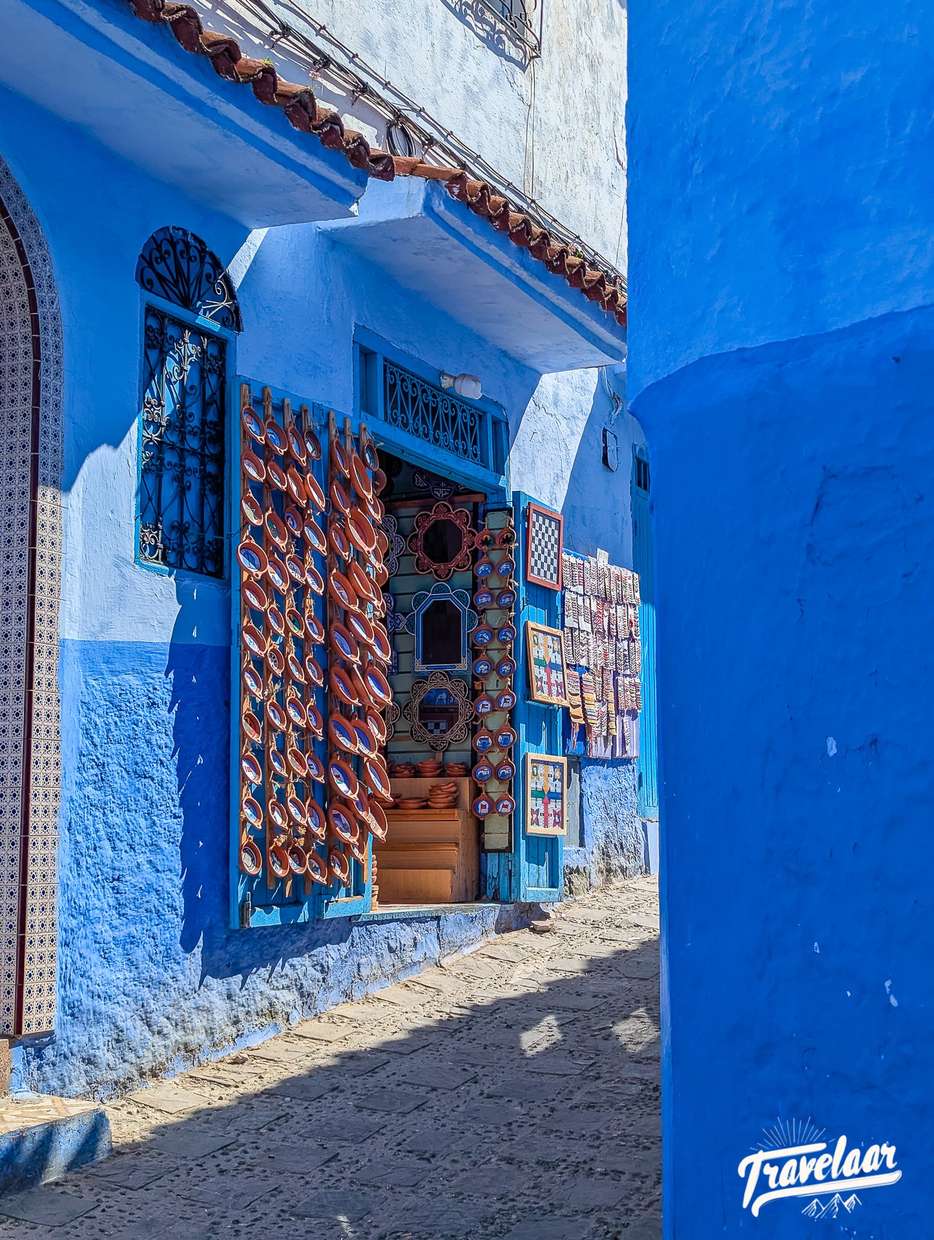 Souvenirs shoppen in Chefchaouen 