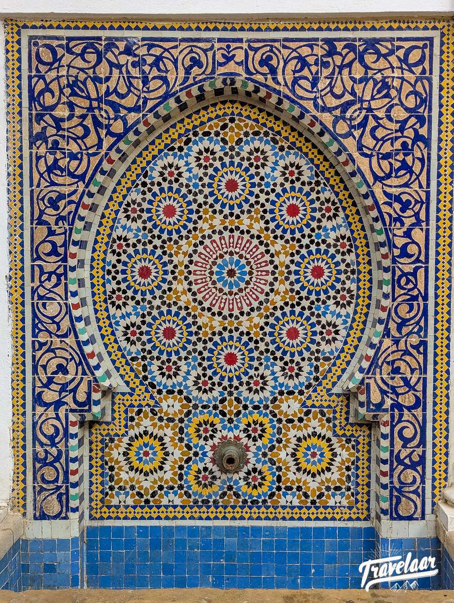 Souvenirs shoppen in de medina van Rabat