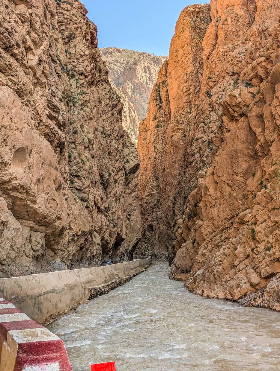 Dades Gorge in het Atlasgebergte in Marokko