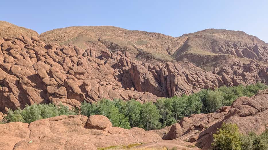 Monkey Fingers in de Dades Vallei