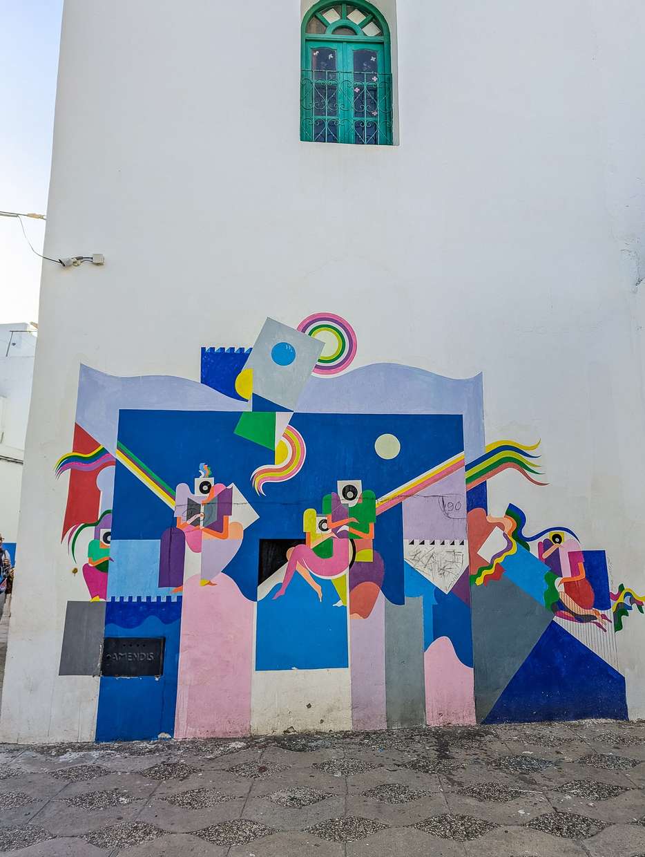 Street art in Asilah
