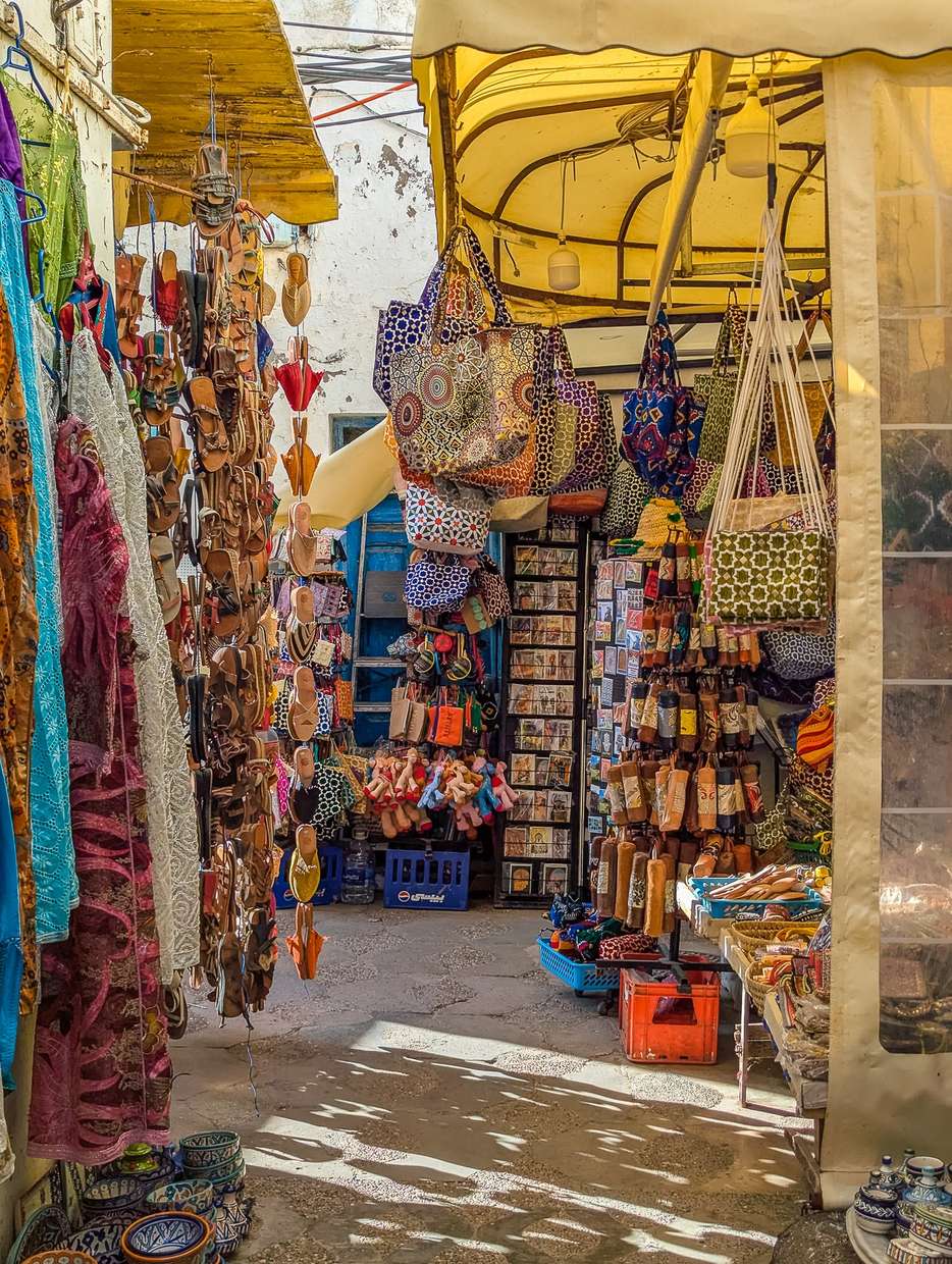 Souvenir shoppen in Asilah