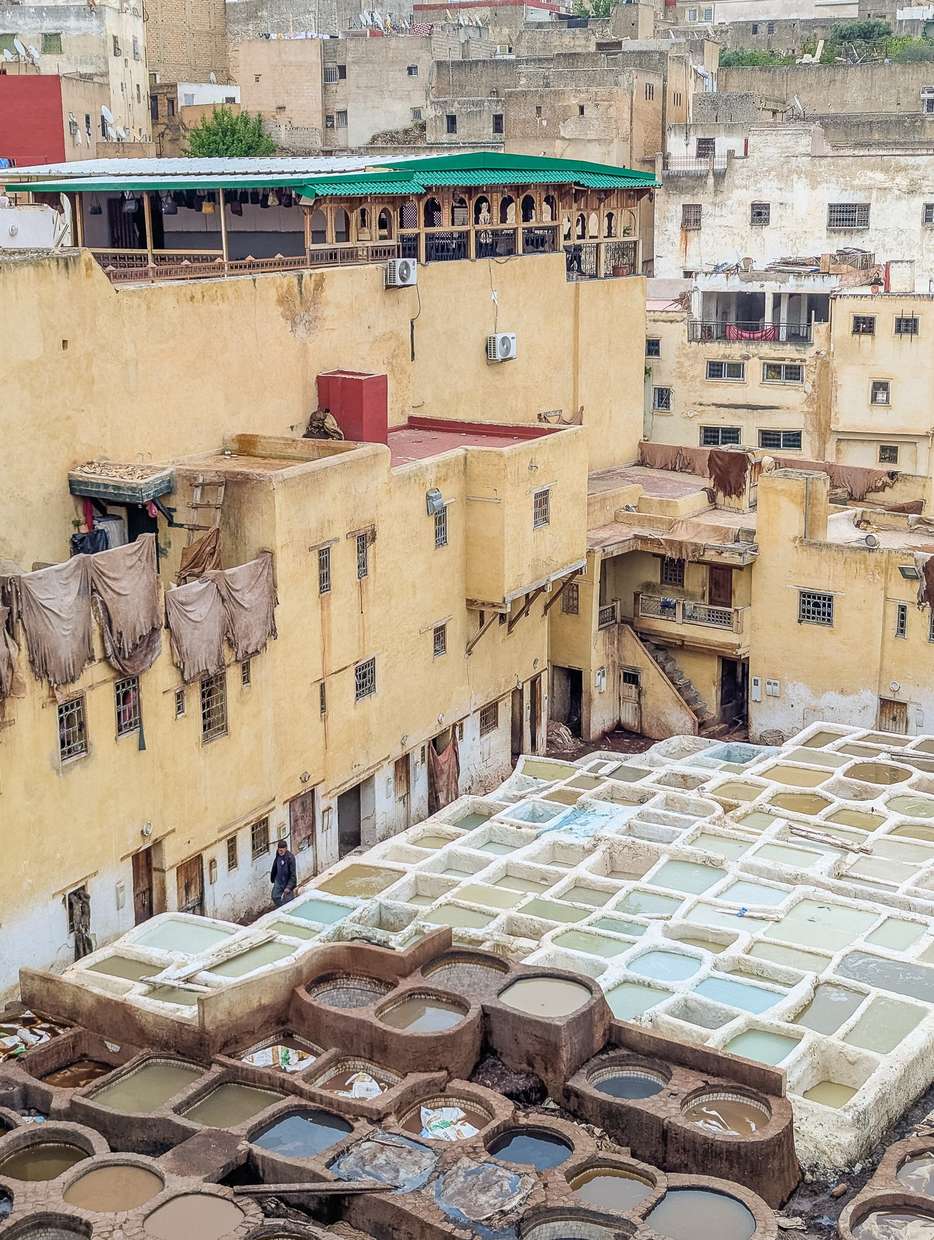 Chouara Tannery leerlooierij