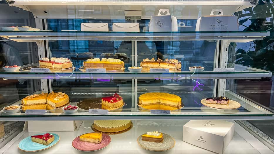 cheesecake bij Pollito Cheesecake