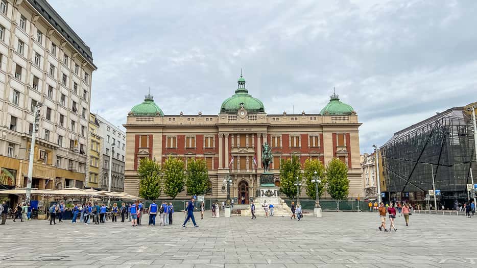 plein van de Republiek in Belgrado