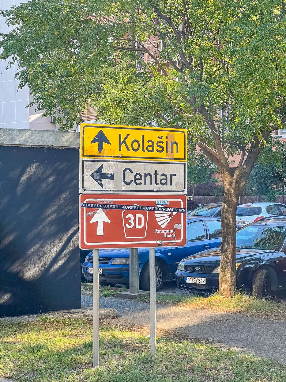 Start aan de Panoramic Road 3 in Bar