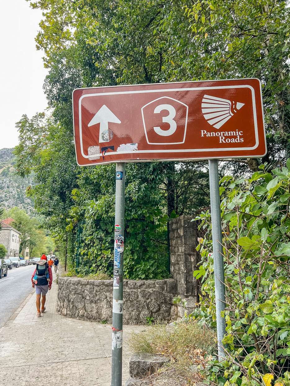 Panoramic Road 3 in Kotor