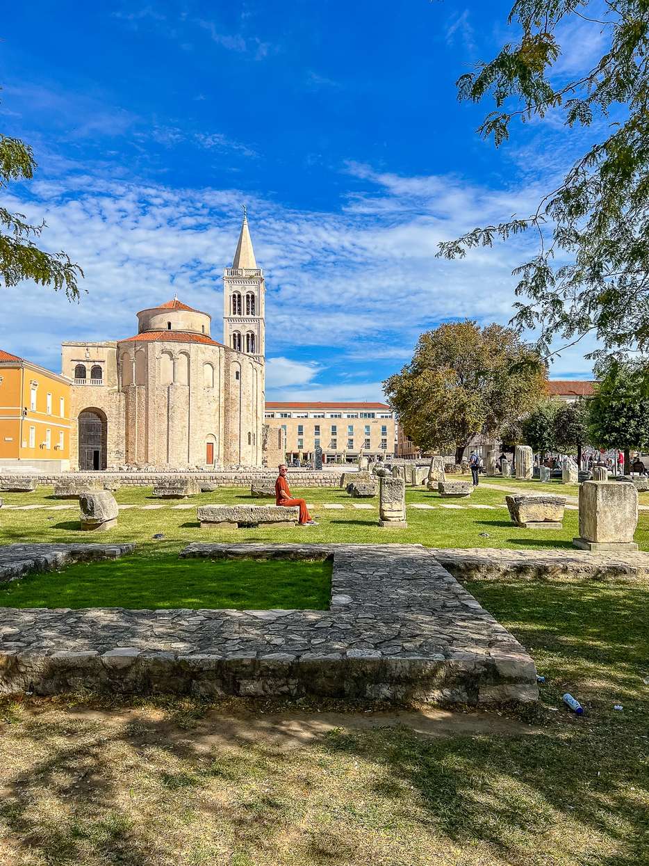 Romeins Forum in Zadar