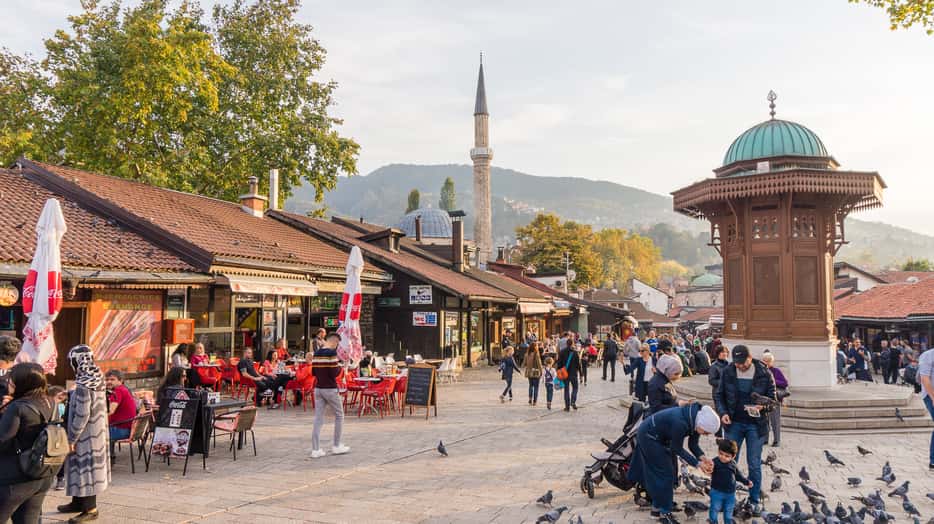 Bezienswaardigheden in Bosnië en Herzegovina - Sarajevo