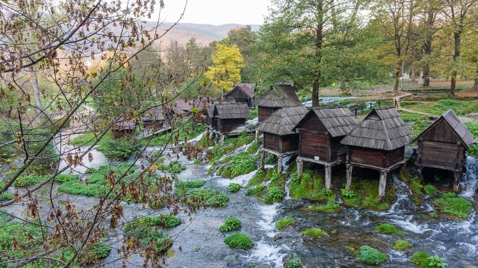 Watermolens van Jajce