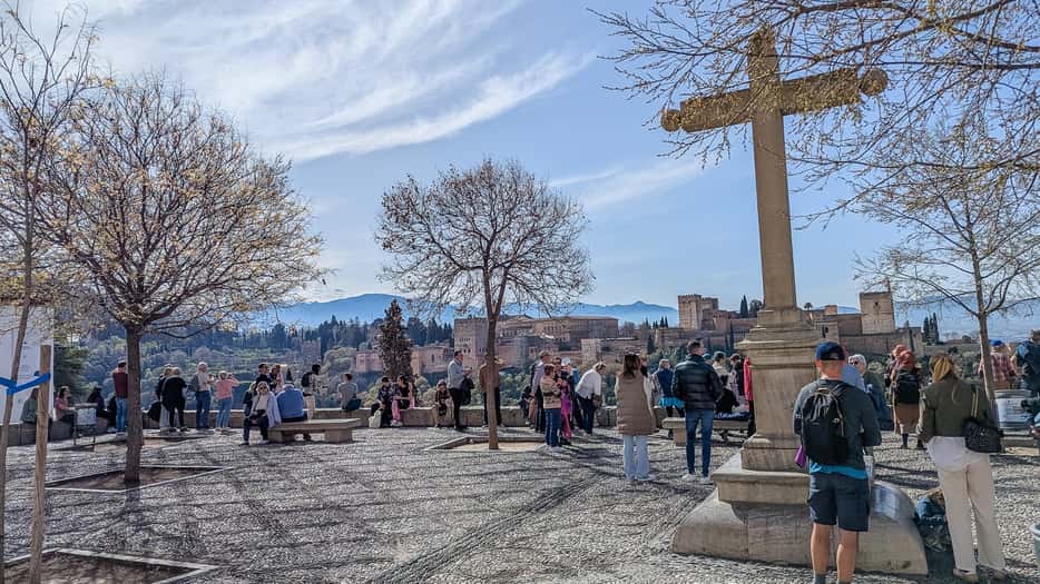 Bezienswaardigheden in Granada - Mirador de San Nicolas