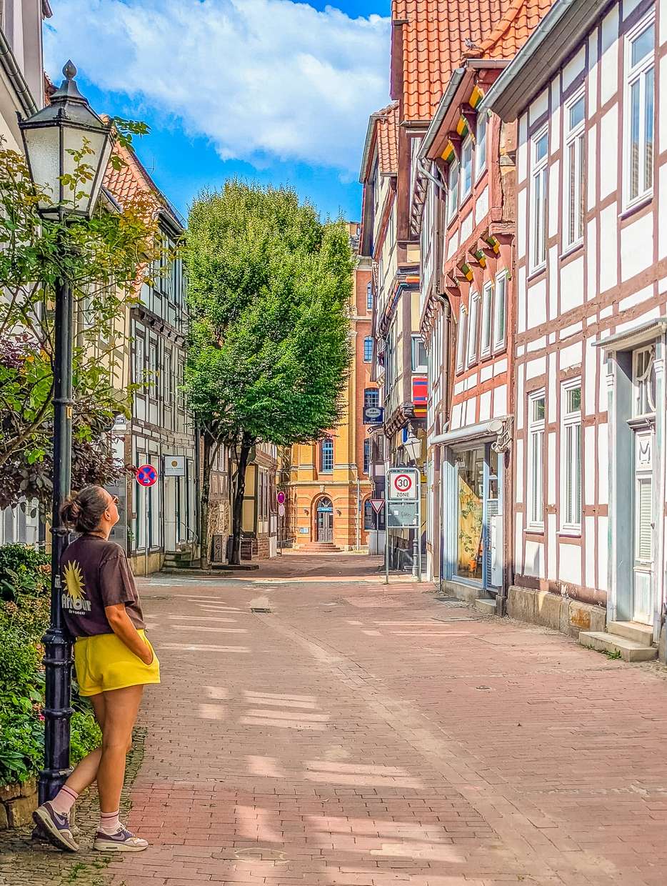 Vakwerkhuizen in Hamelen