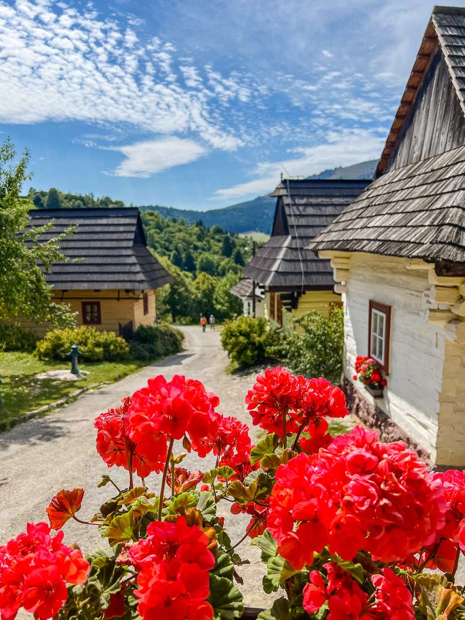 Vlkolínec in Slowakije 