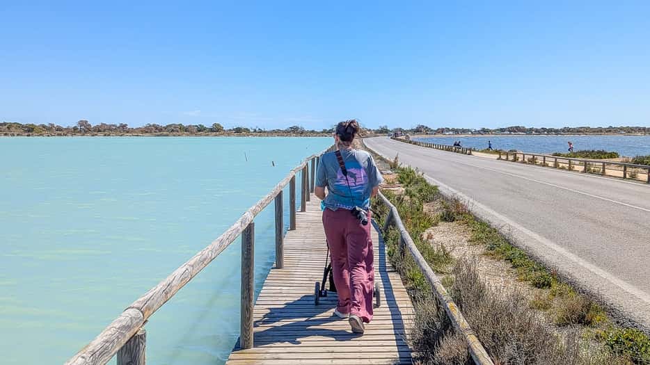 Doen in de regio Murcia - wandelen langs de Salinas de San Pedro